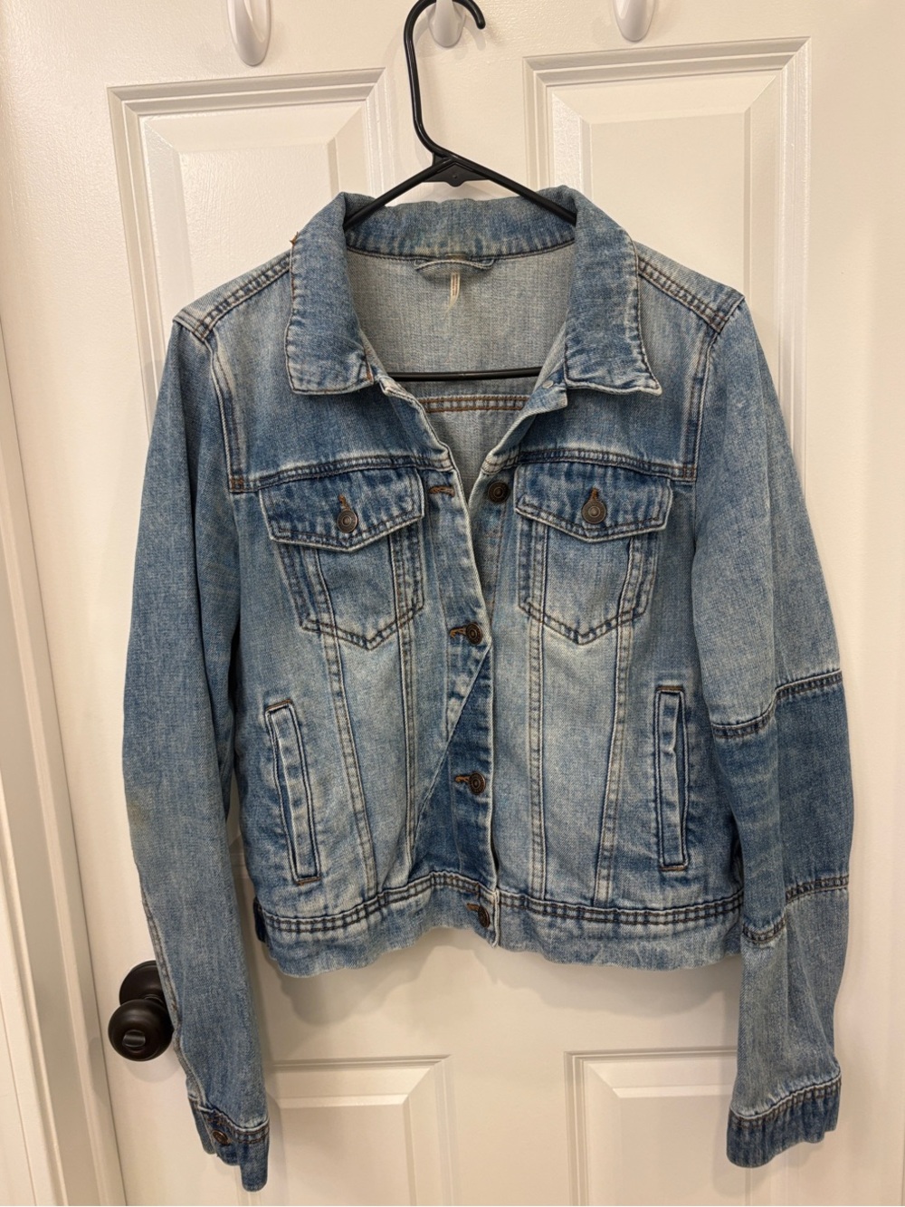 Free People Rumors Denim Jacket size M